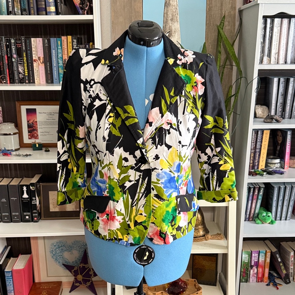 Floral Light weight jacket